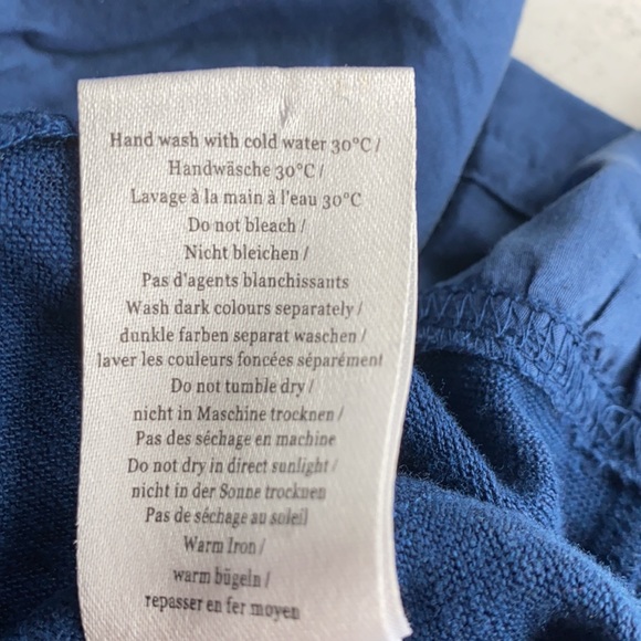 Wrap 100% Linen Tunic Top Sz 8 - Picture 5 of 5